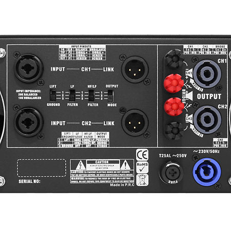Elokance HA 3600 PA Amplifier ELOKANCE
