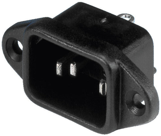 MONACOR AAC-150J Chassis Mounting IEC Plug 250V/6A