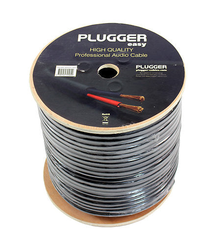 PLUGGER SPC4-100M Professional Speaker Cable Drum 100M 2 x 4mm - Epic Audio Ltd