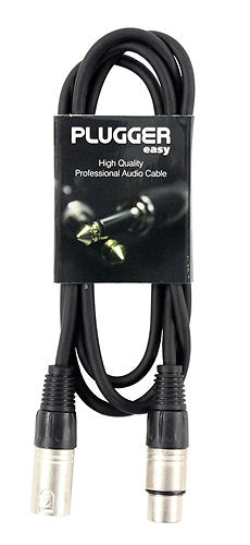 PLUGGER XLR1.5 Professional XLR Female to XLR Male 1.5M Lead