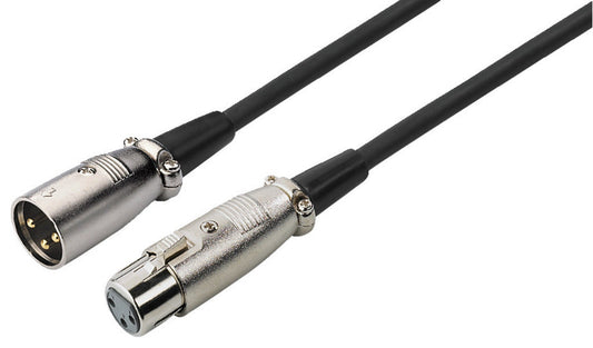 MONACOR MEC-1500/SW XLR Extension Cable 15m