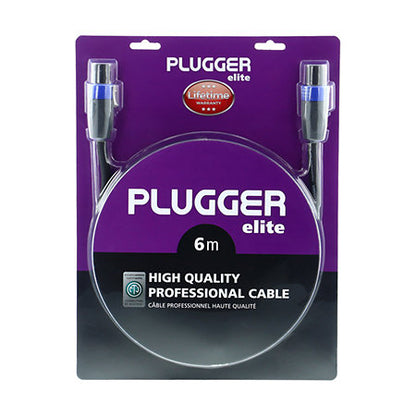 PLUGGER SPK6ME Elite Range Speakon Male to Speakon Male 6M Lead - Epic Audio Ltd