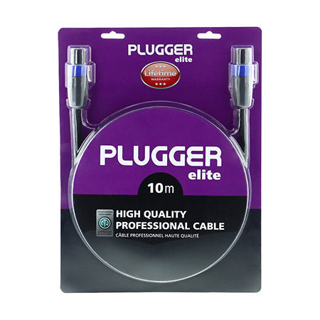 PLUGGER SPK10ME Elite Range Speakon Male to Speakon Male 10M Lead - Epic Audio Ltd