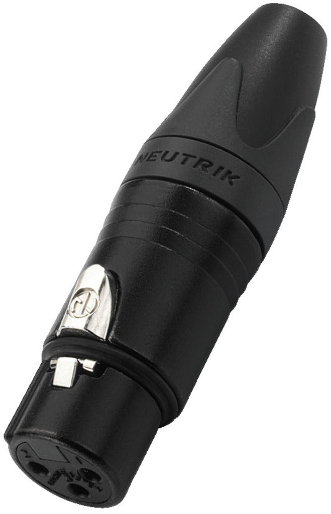 NEUTRIK NC-3FXXB NEUTRIK XLR inline jack, 3 poles