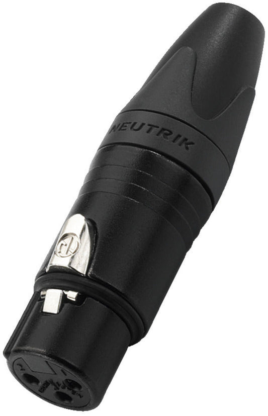 NEUTRIK NC-3FXXB NEUTRIK XLR inline jack, 3 poles