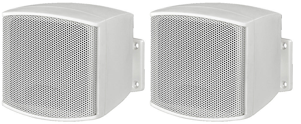 MONACOR EUL-26/WS Pairs of miniature PA speaker systems