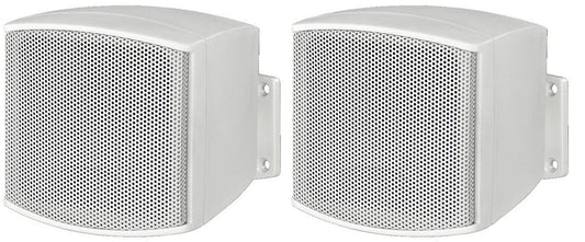 MONACOR EUL-26/WS Pairs of miniature PA speaker systems