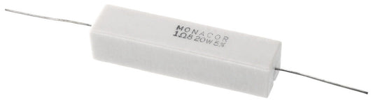 MONACOR LSR-18/20 High-power cement resistor, 1.8 ?, 20 W