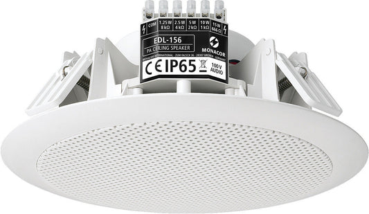MONACOR EDL-156 Weatherproof PA ceiling speakers