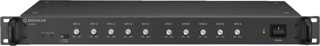 MONACOR PA-24AD 10-way PA line splitter
