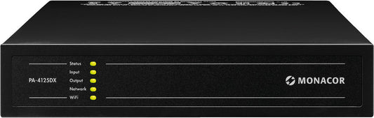 MONACOR PA-4125DX 4-zone multifunctional mixing amplifier