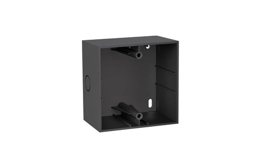 FONESTAR DOT-BOX-N Black ABS standard square universal surface installation box for DOT series Volume Control.