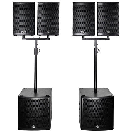 ELOKANCE ELO-QUATRO1600MK2 Professional 1600W 4.2 PA System