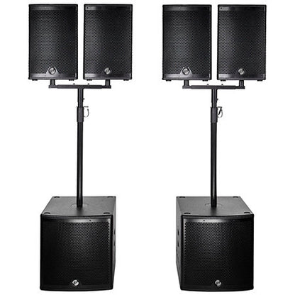 ELOKANCE ELO-QUATRO1600MK2 Professional 1600W 4.2 PA System