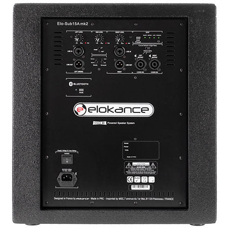 ELOKANCE ELO-QUATRO1600MK2 Professional 1600W 4.2 PA System