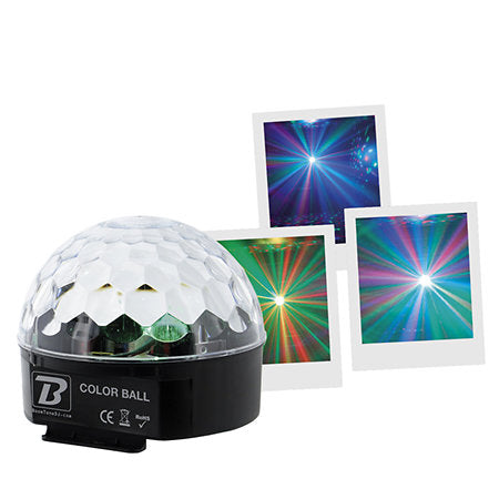 BoomTone DJ Color Ball Led Lighting Effect BOOMTONE DJ