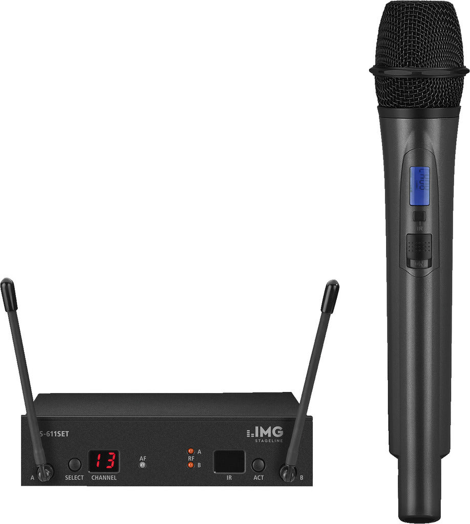 IMG STAGELINE TXS-611SET UHF Single Wireless Microphone Set