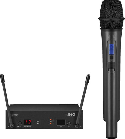 IMG STAGELINE TXS-611SET UHF Single Wireless Microphone Set