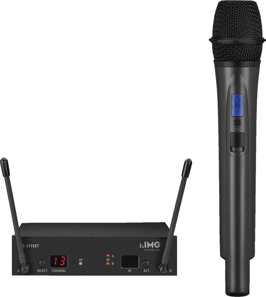 IMG STAGELINE TXS-611SET UHF Single Wireless Microphone Set