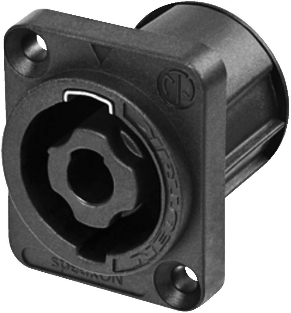 NEUTRIK NL4MPXX-SB NEUTRIK SPEAKON panel jack 4 Pole