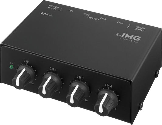 IMG STAGELINE PPA-4 Headphone Amplifier