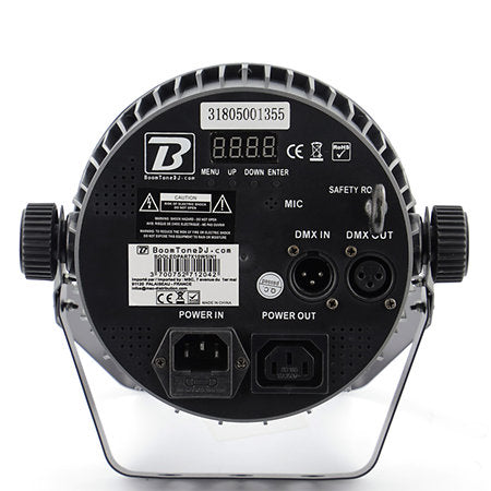 BOOMTONE DJ LEDPAR7X10W 7 x LED 10W RGBWA 5in1 par can