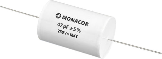 MONACOR MKTA-470 MKT film capacitor, 47 µF, 250 V