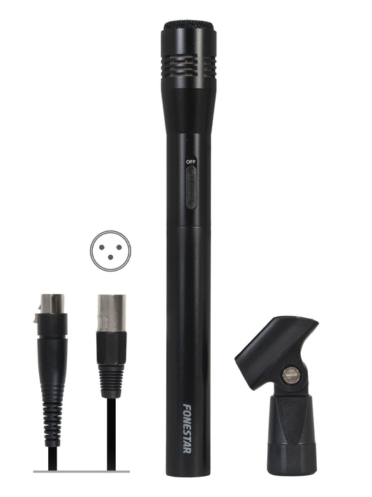 FONESTAR FCM-451B Unidirectional hand-held condenser microphone