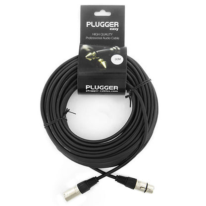 PLUGGER XLR30 Professional XLR Female to XLR Male 30M Lead