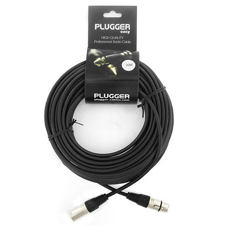 PLUGGER XLR30 Professional XLR Female to XLR Male 30M Lead