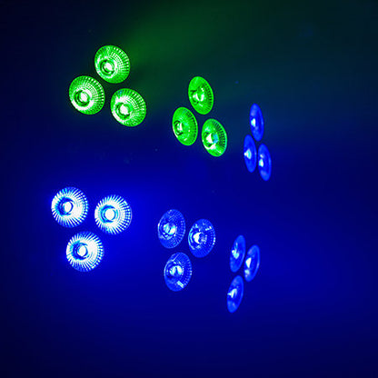BoomTone DJ 6 Pack LED PAR Led Lighting Effect BOOMTONE DJ