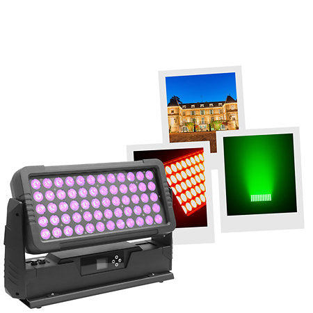 EVOLITE ARCHITECH600 Architectural IP65 60x10W RGB LED Floodlight