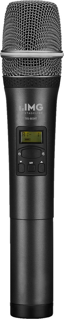 IMG STAGELINE TXS-865HT UHF Wireless Handheld Microphone Transmitter