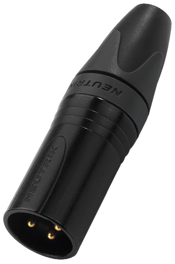 NEUTRIK NC-3MXXB NEUTRIK XLR plug, 3 poles