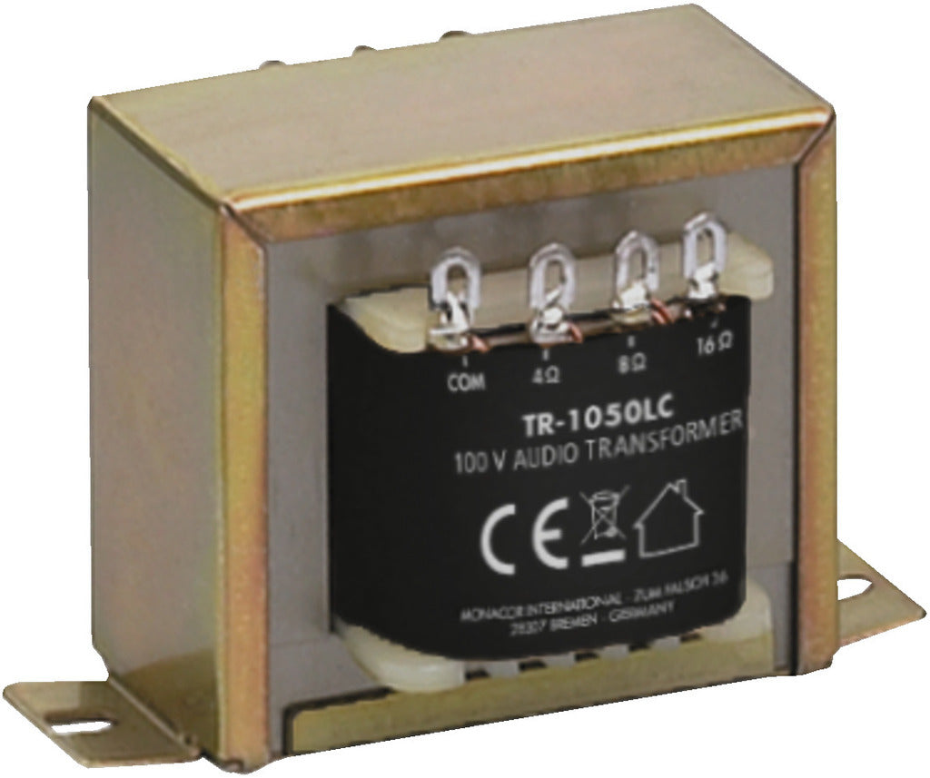 MONACOR TR-1050LC 100 V high-performance audio transformer