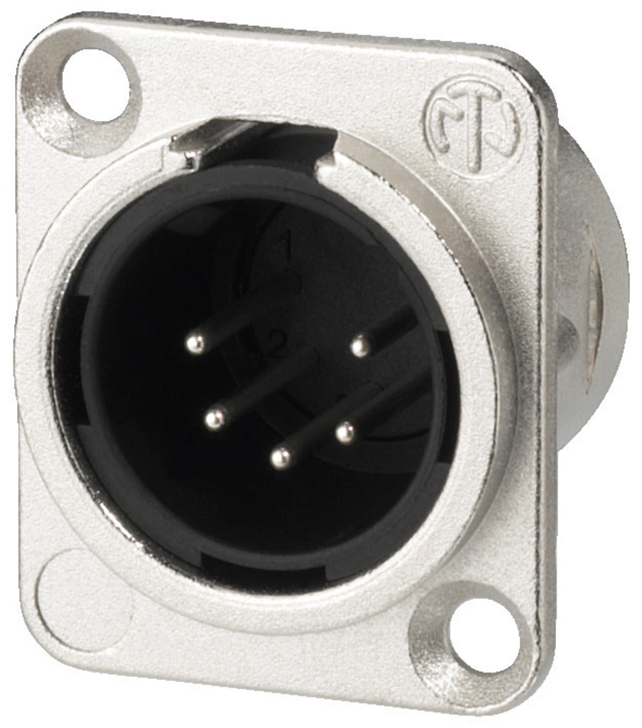 NEUTRIK NC-5MDL1 XLR panel plug, 5 poles