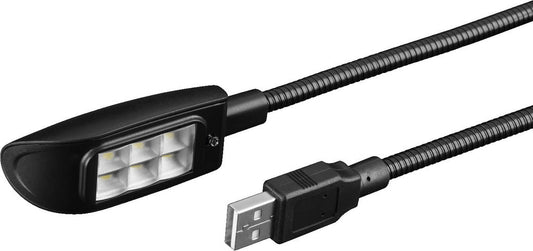 MONACOR GNL-300USB LED Gooseneck Lamp USB 30cm
