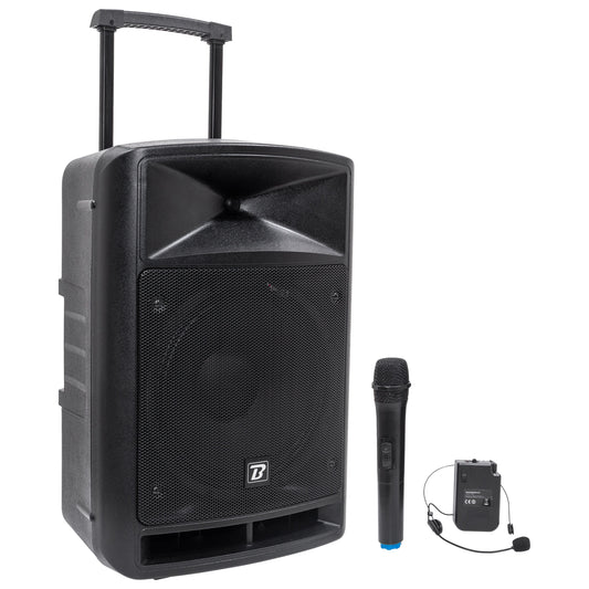 BOOMTONE DJ TRAVELSOUND12 12" portable PA