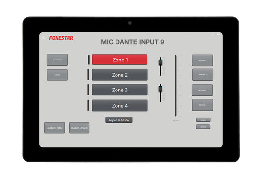 FONESTAR TAB-10-16 10" Android Touch Screen for NMX Matrix System