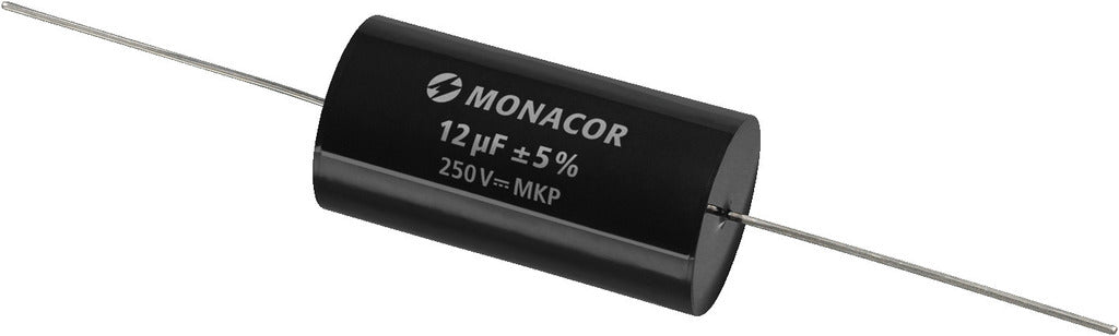 MONACOR MKPA-120 MKP film capacitor, 12 µF, 250 V