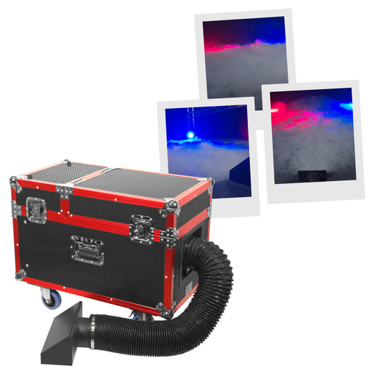 EVOLITE EVOHEAVYFOG3000C Professional 3000W Low Fog Machine EVOLITE
