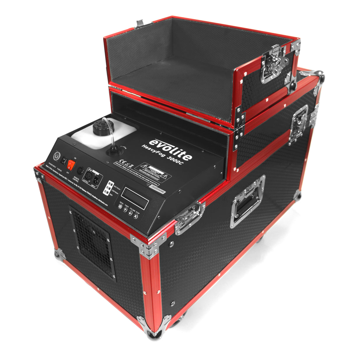 EVOLITE EVOHEAVYFOG3000C Professional 3000W Low Fog Machine EVOLITE