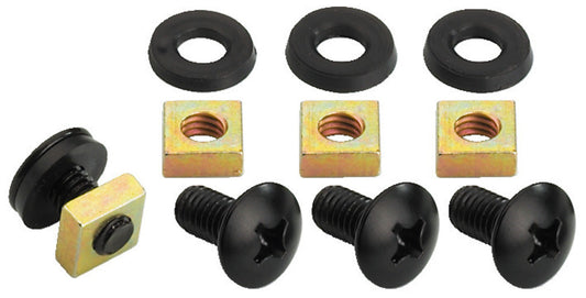 MONACOR MZF-8648 Set of cage nuts and screws