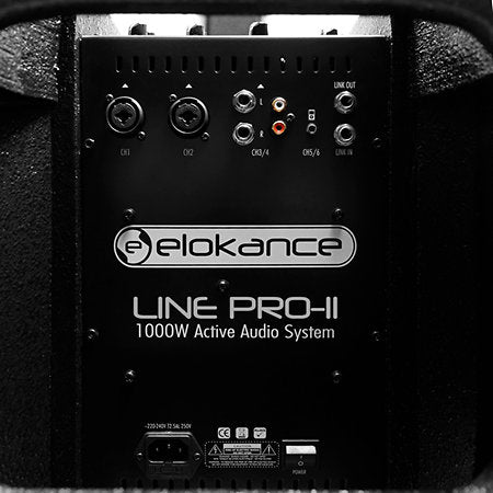 ELOKANCE LINE-PRO2 Professional 1000W Column PA System