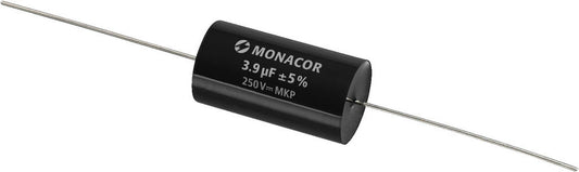 MONACOR MKPA-39 MKP film capacitor, 3.9 µF, 250 V