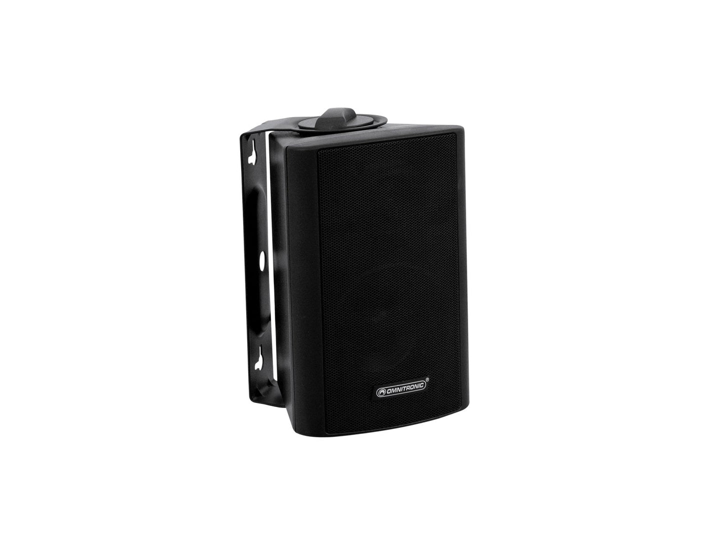 OMNITRONIC WP-3S 2-way speaker with wall mount 15W 100V Black