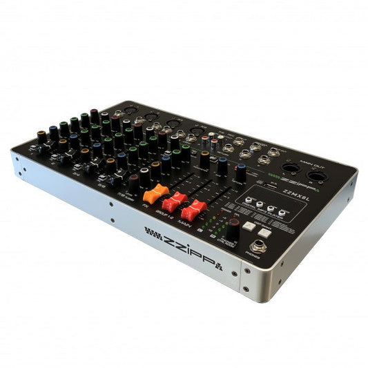 ZZIPP ZZMX8L 8-channel analog mixer with DSP effects and bluetooth