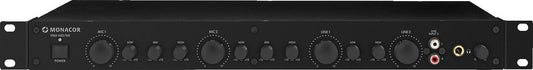 MONACOR VMX-440/SW 4-channel microphone line mixer