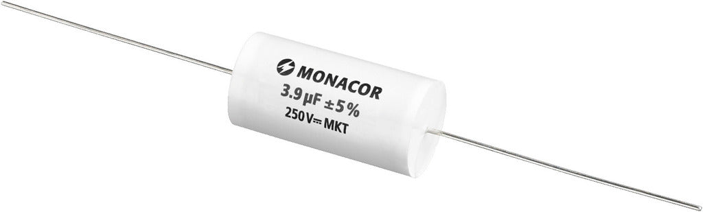 MONACOR MKTA-39 MKT film capacitor, 3.9 µF, 250 V