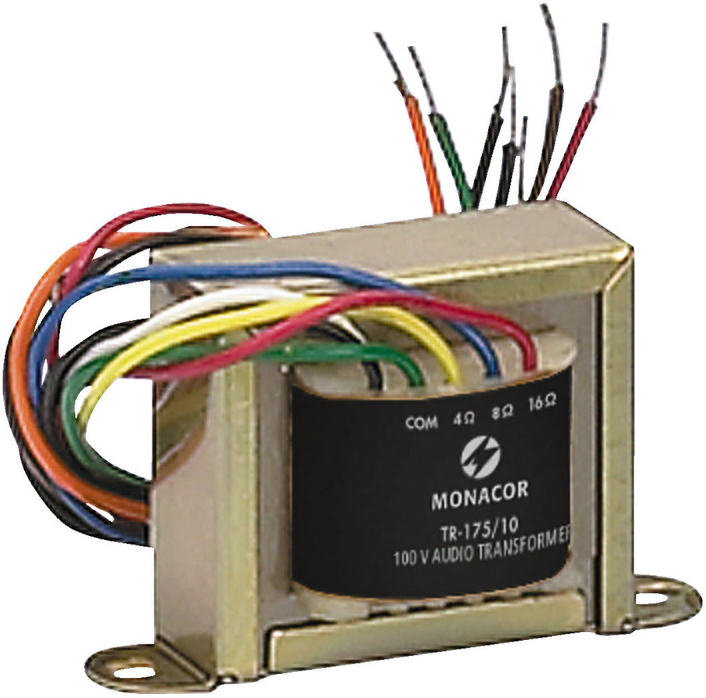 MONACOR TR-175/10 100 V high-performance audio transformer